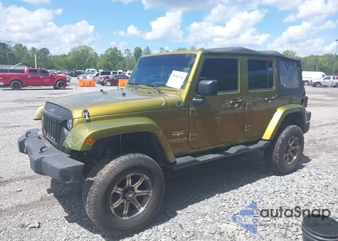 2007 Jeep Wrangler Unlimited Sahara из США, поврежденный, VIN 1J8GB59147L208398